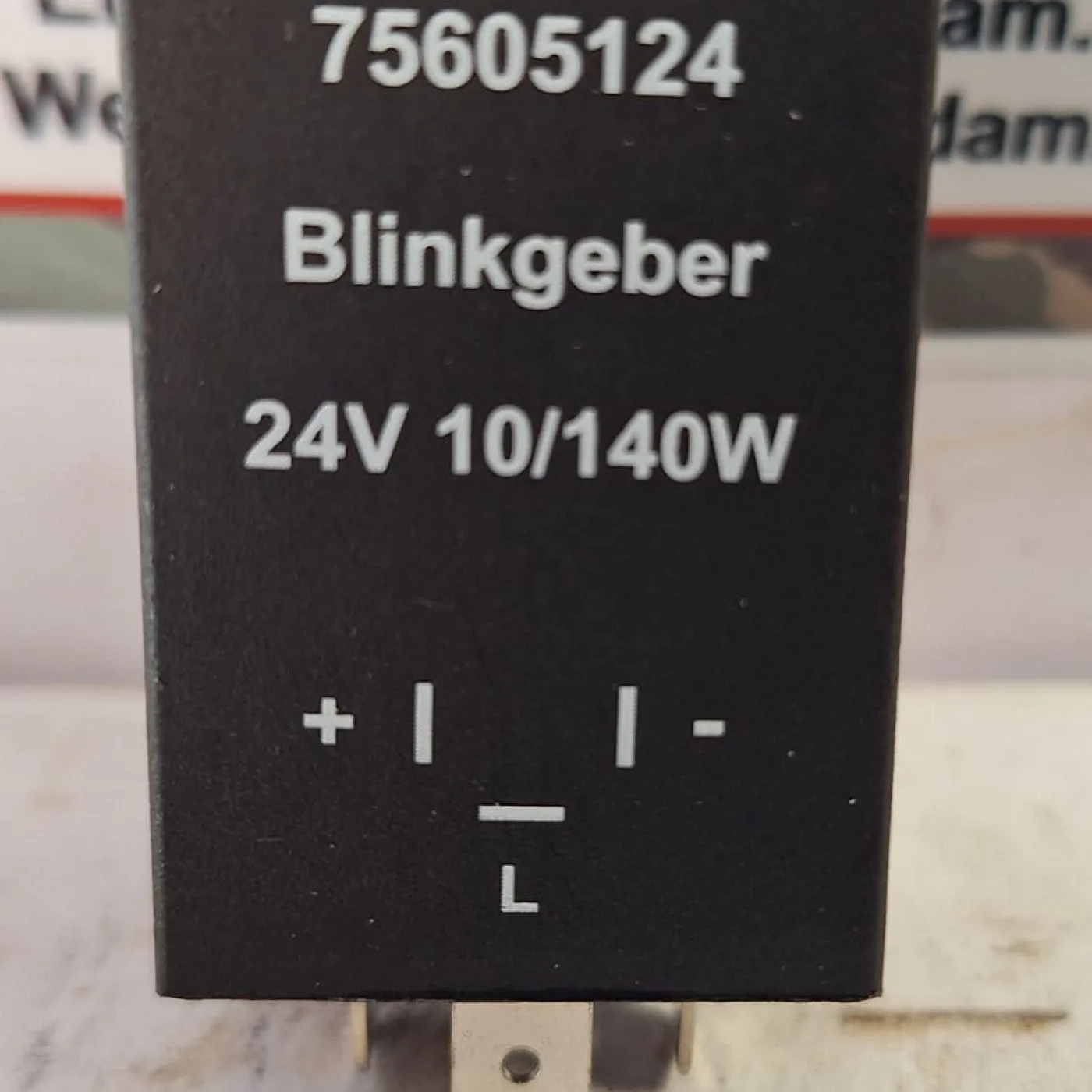 Knipperlicht relais 24V-10/140W - 2