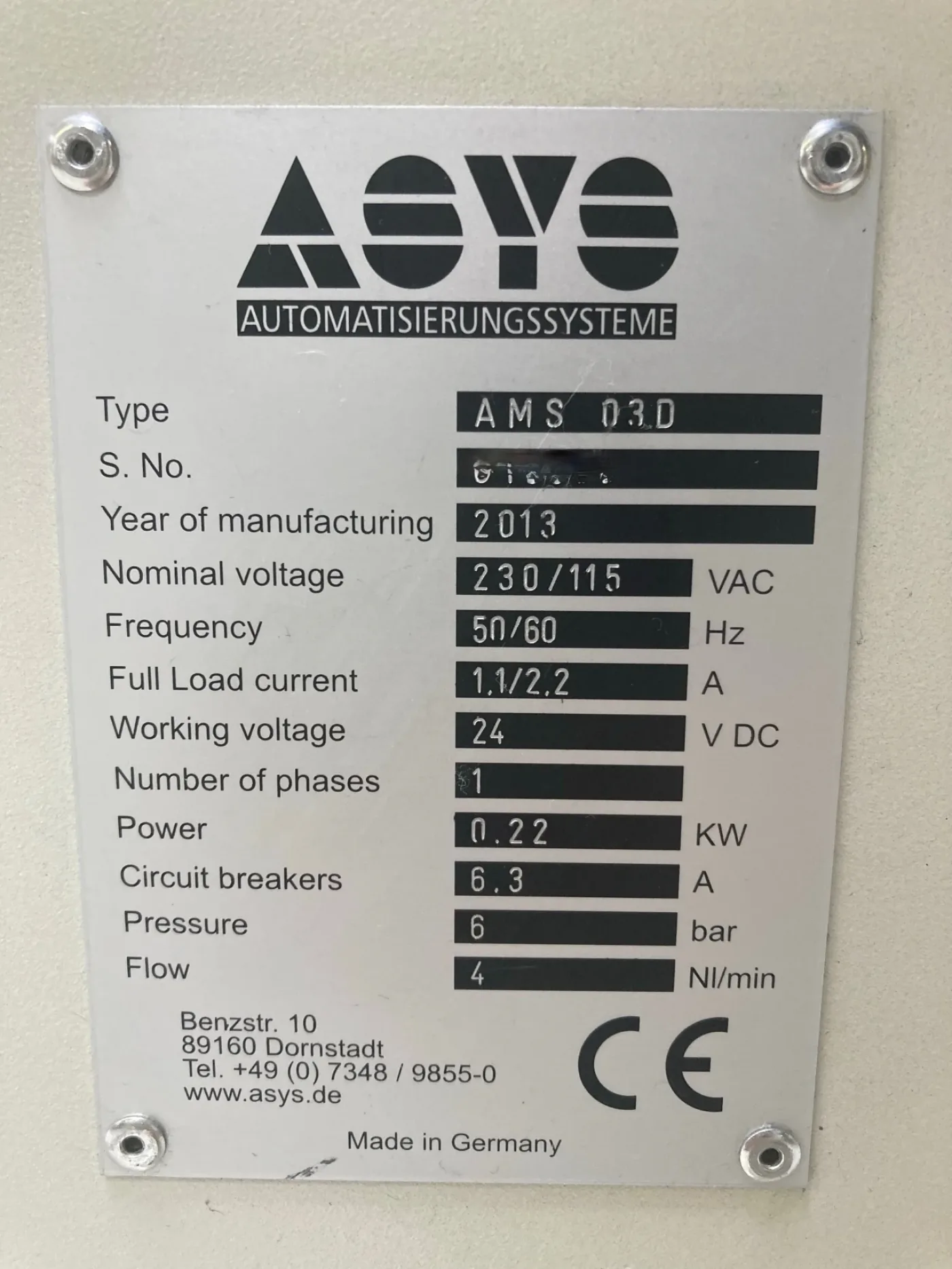 ASYS AMS 03D, loader, vintage 2013 (12 units available) - 4