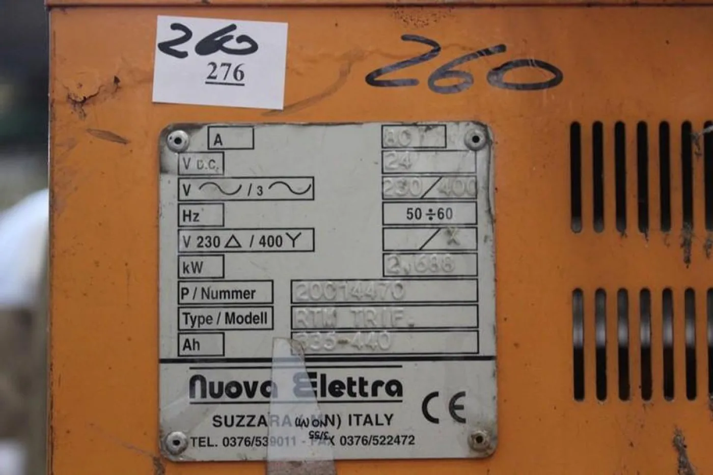 2000 NUOVA ELETTRA RTM TRIFASE AI1163 - 2