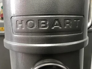 Hobart MCN40, 40lt guarded Planetary Mixer, stainless bowl and beater