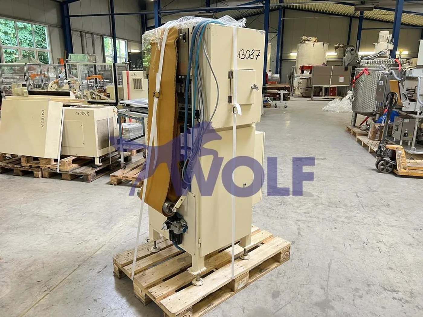 Guillotine/Hackvorrichtung HOPPE - Type GS-280, zum Ablängen der Stränge. - 3