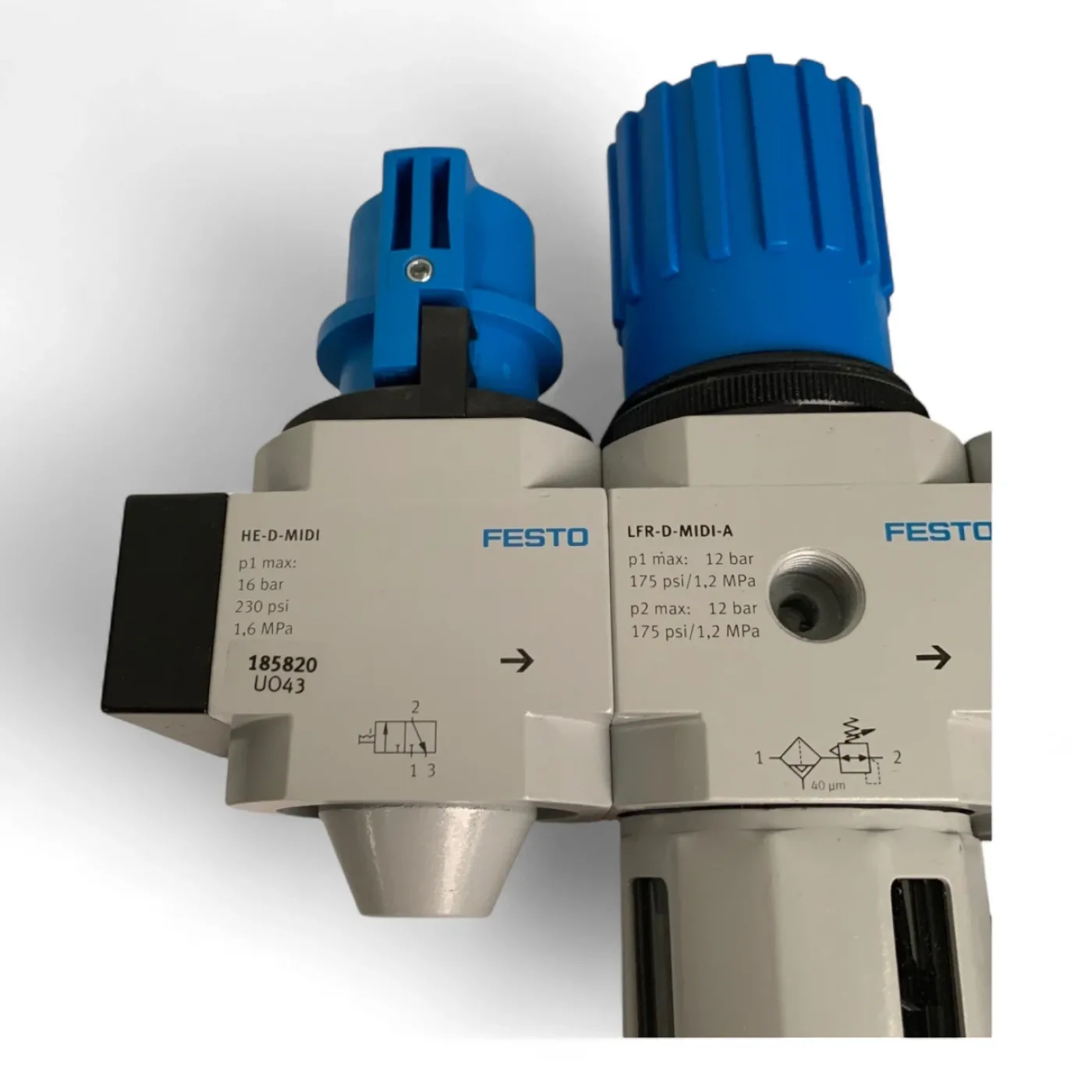 FESTO Wartungseinheit FRC-1/4-D-MIDI-KC-A 185820 - 7
