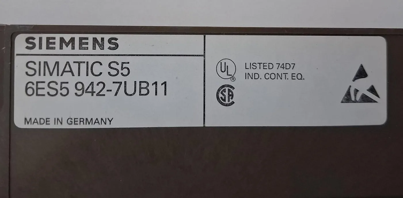 Siemens SIMATIC S5 6ES5 942-7UB11 CPU-Modul - 6