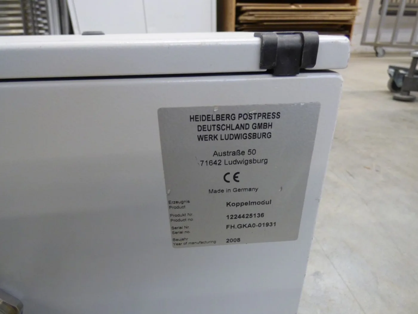 Heidelberg S25 caja de conexión - 2