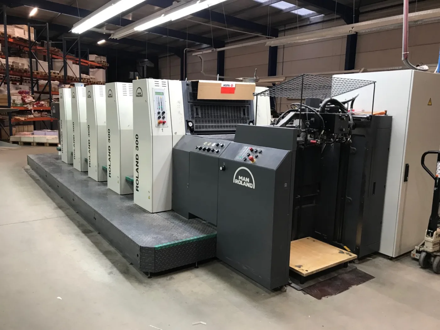 Roland R 305-P – 5 Colour Offset Press - 4