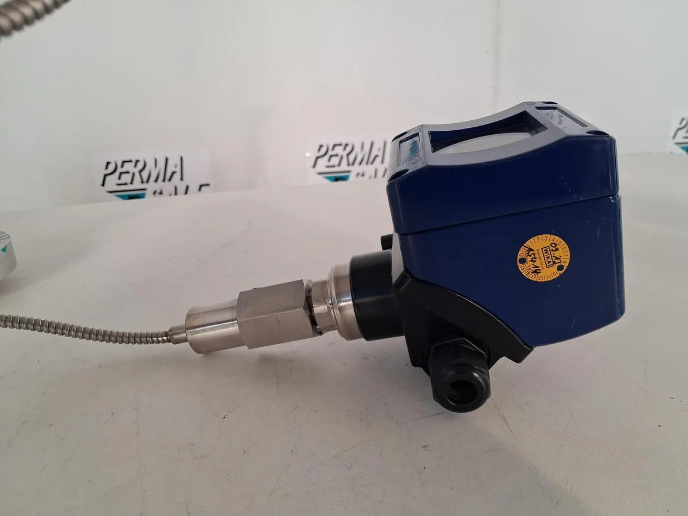 WIKA IUT-10 Druckmessumformer mit DN-40-Druckmittler - 8
