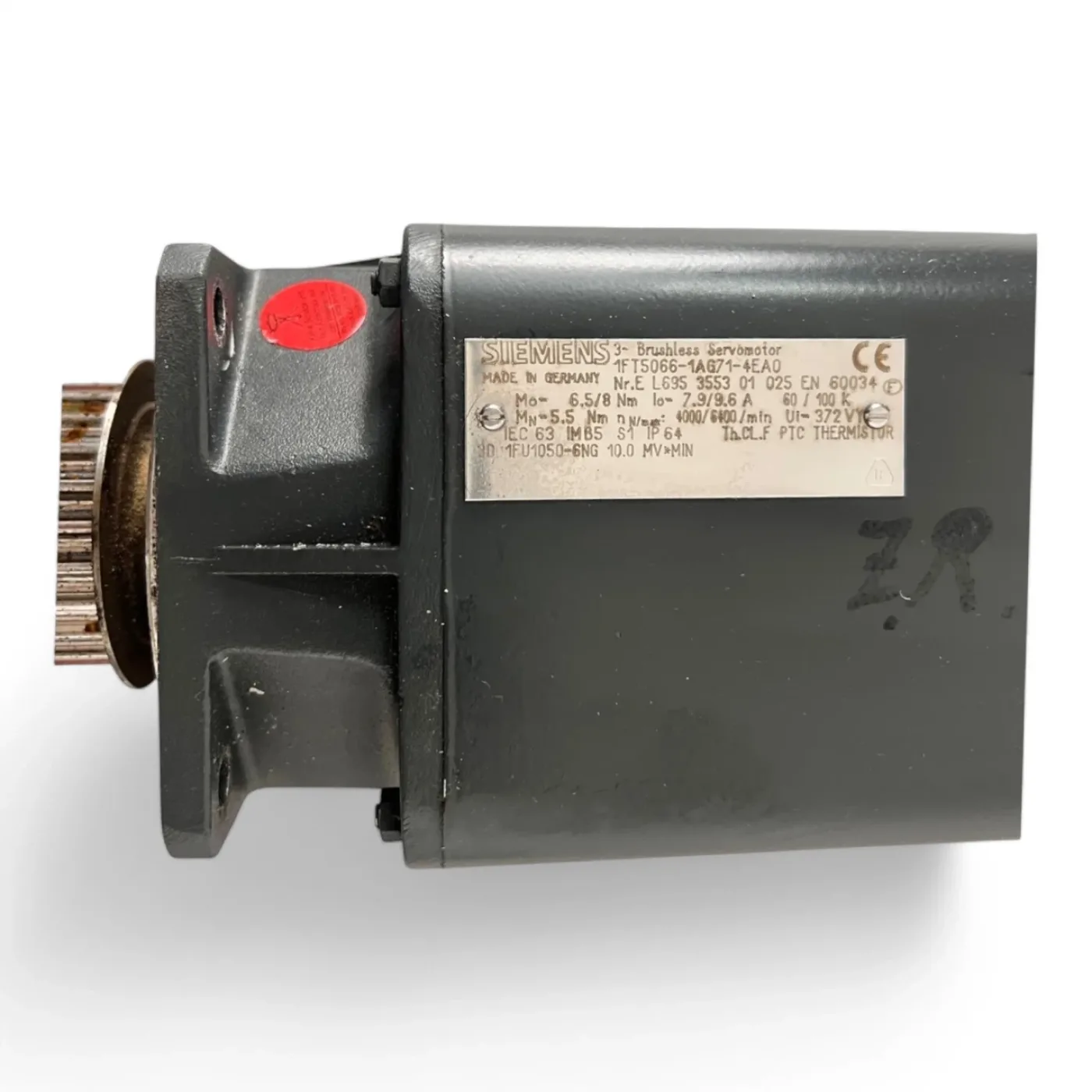 SIEMENS SIMODRIVE Servomotor 1FT5066-1AG71-4EA0 Brushless - 3