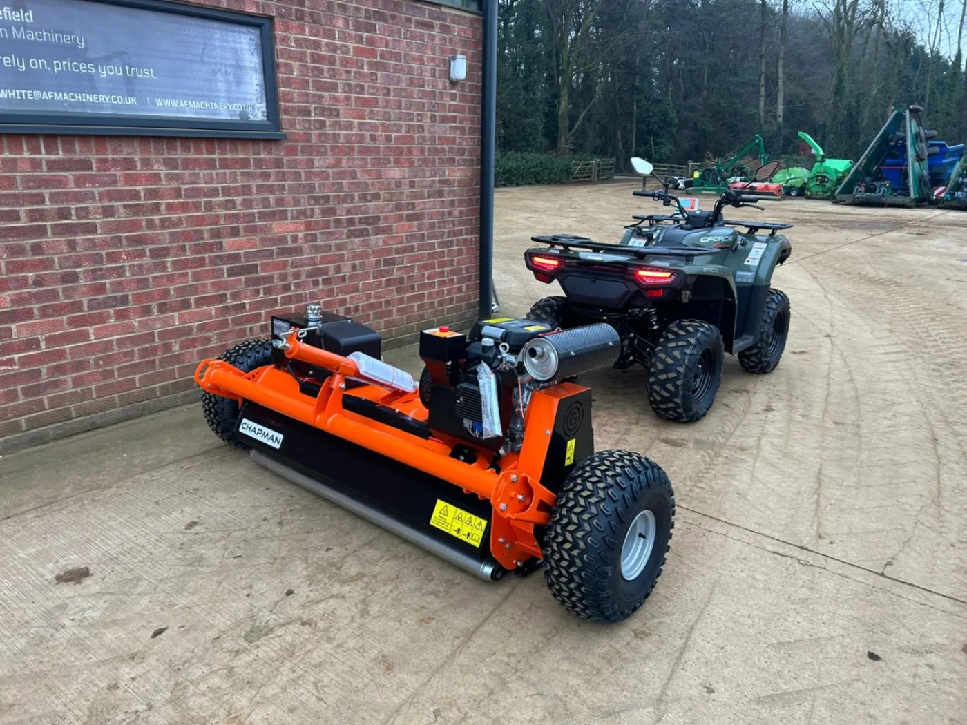 Chapman FM150 Pro Towed Flail Mower - 7