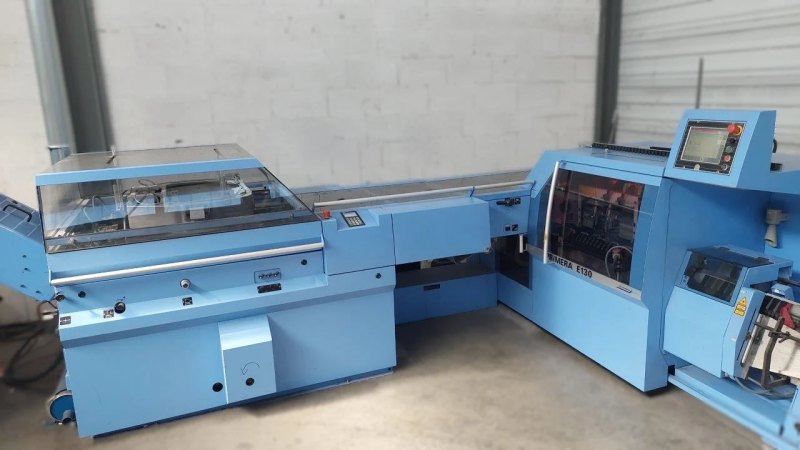 Muller Martini Primera E130 saddle stitcher