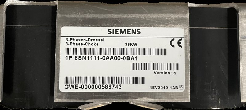 Siemens SIMODRIVE 611 HF-Drossel 16kW, UL