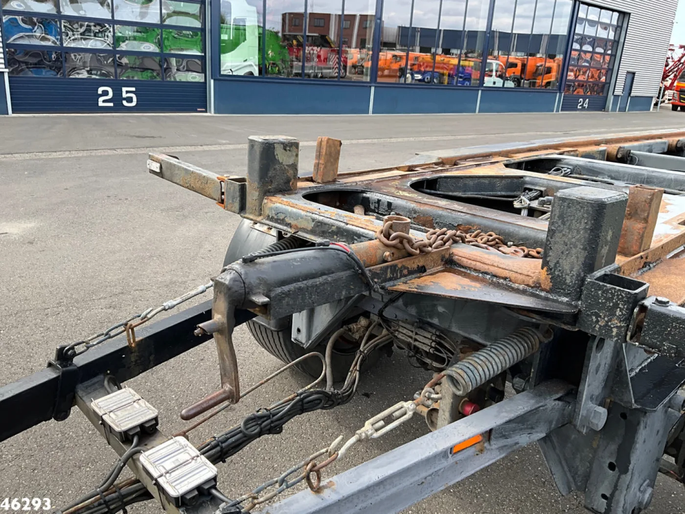Van Hool 3-assige containeraanhangwagen - 8