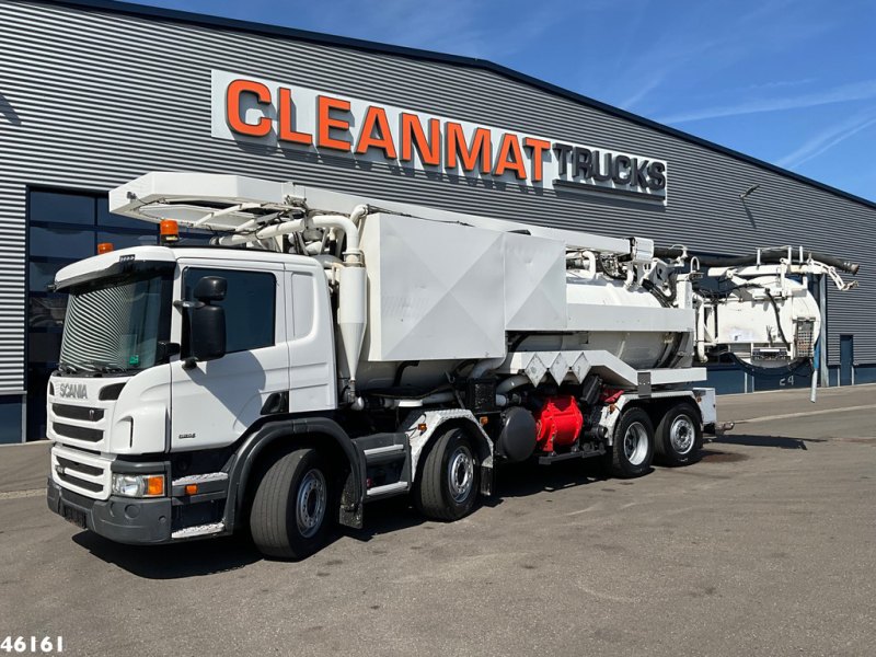 Scania P 450 8x4 Euro 6 Hvidtved Larsen 15m³ Combi