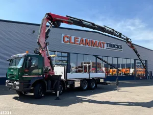 Iveco Trakker AD410T41 Fassi 80 Tonmeter laadkraan + Fly-Jib Just 80.441 Km!