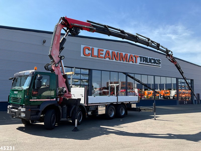 Iveco Trakker AD410T41 Fassi 80 Tonmeter laadkraan + Fly-Jib Just 80.441 Km!