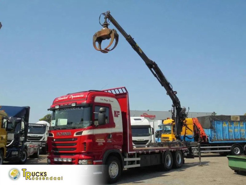 Scania R730 V8 + Euro 5 + Loglift 115Z + 6X4