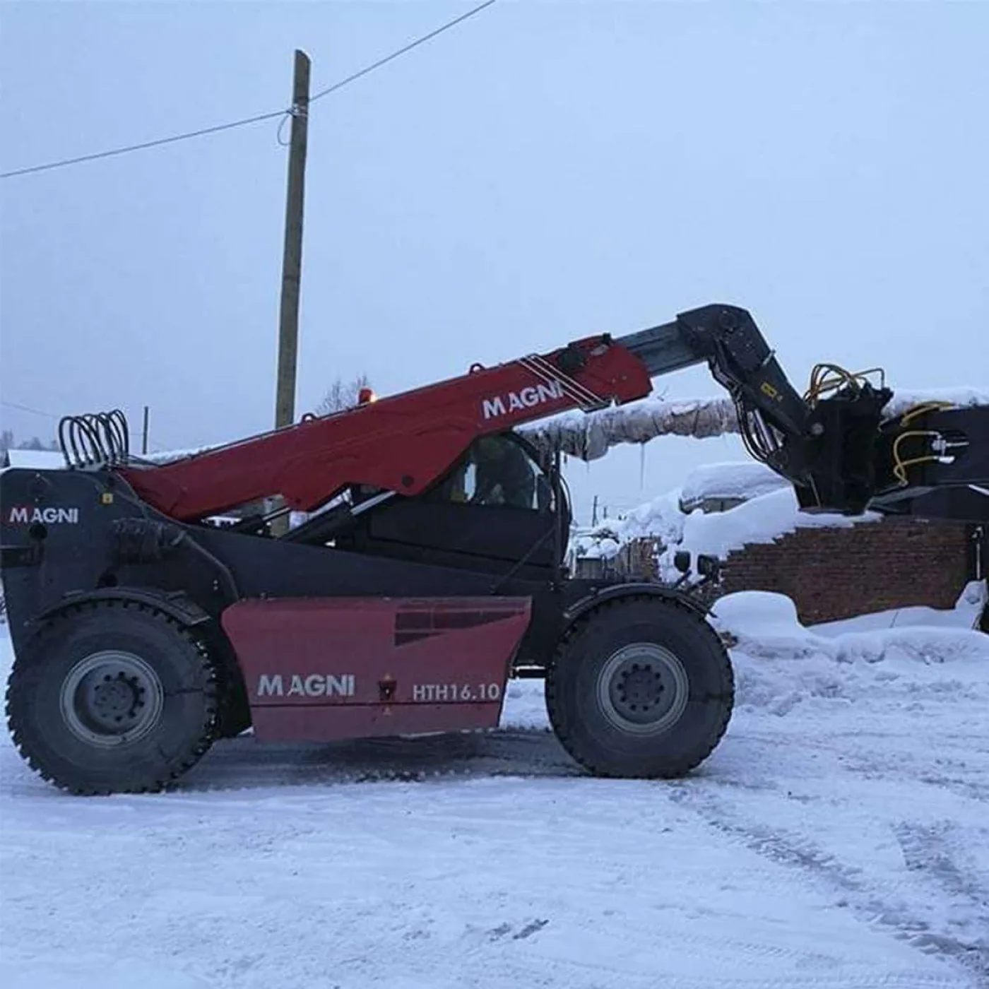 Teleskopstapler Magni HTH 16.10 - 2