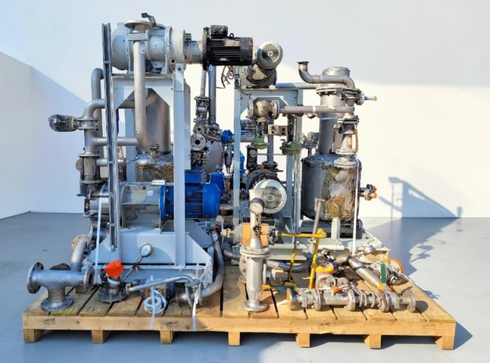 Sulzer Burckhardt processing pump lines