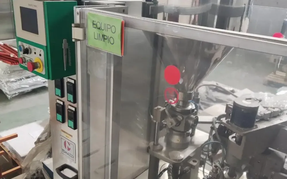USED TONAZZI COLIBRI 601 TUBE FILLING AND CLOSING MACHINE