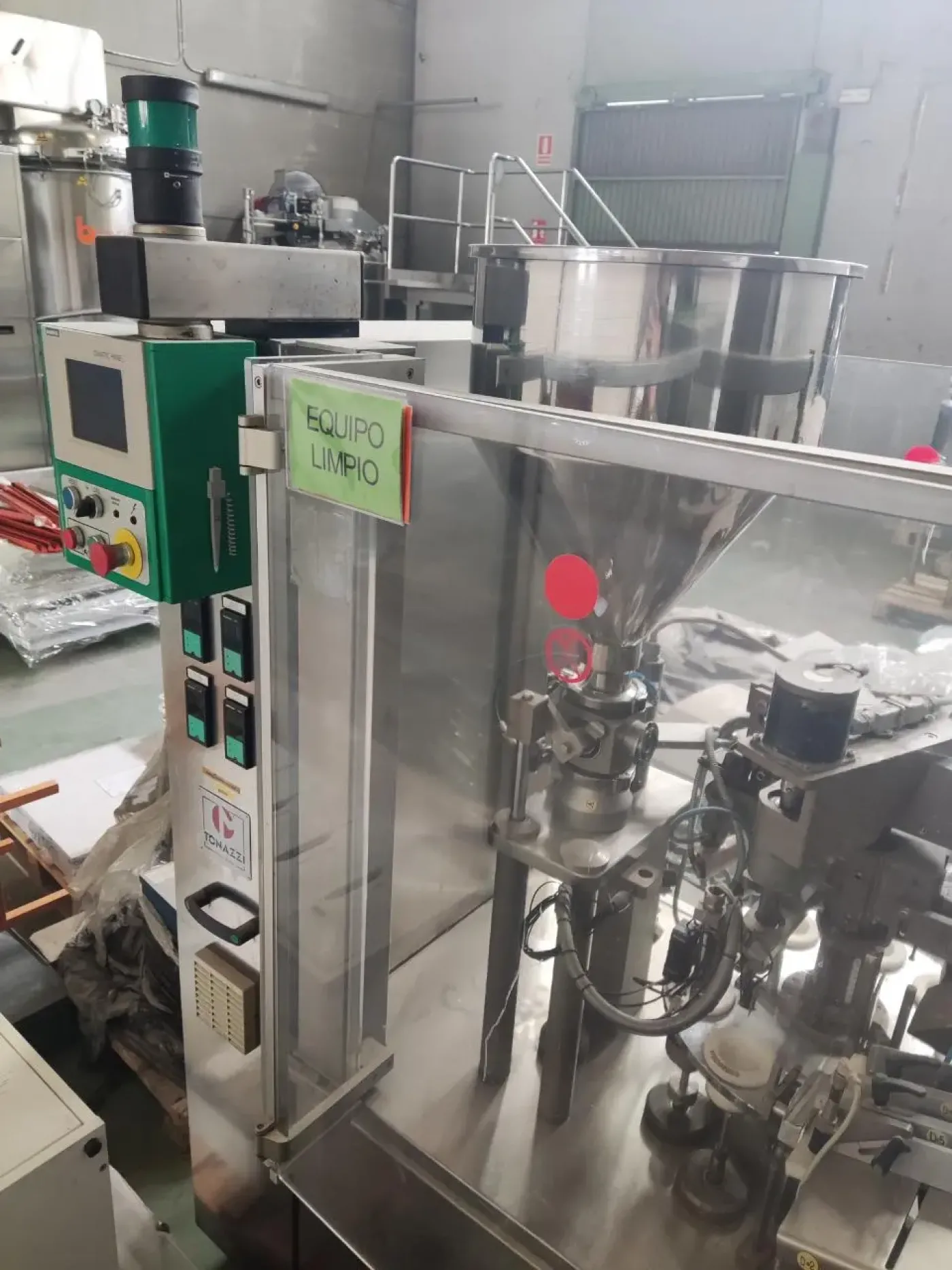 USED TONAZZI COLIBRI 601 TUBE FILLING AND CLOSING MACHINE - 1