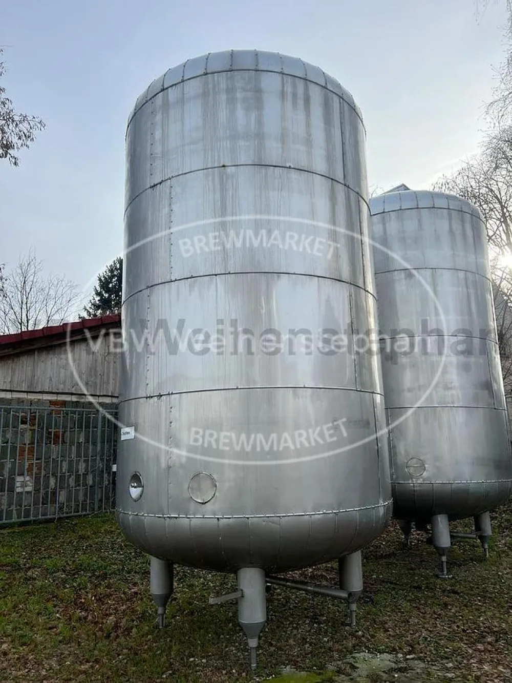 Bright beer tanks (2 pcs.)