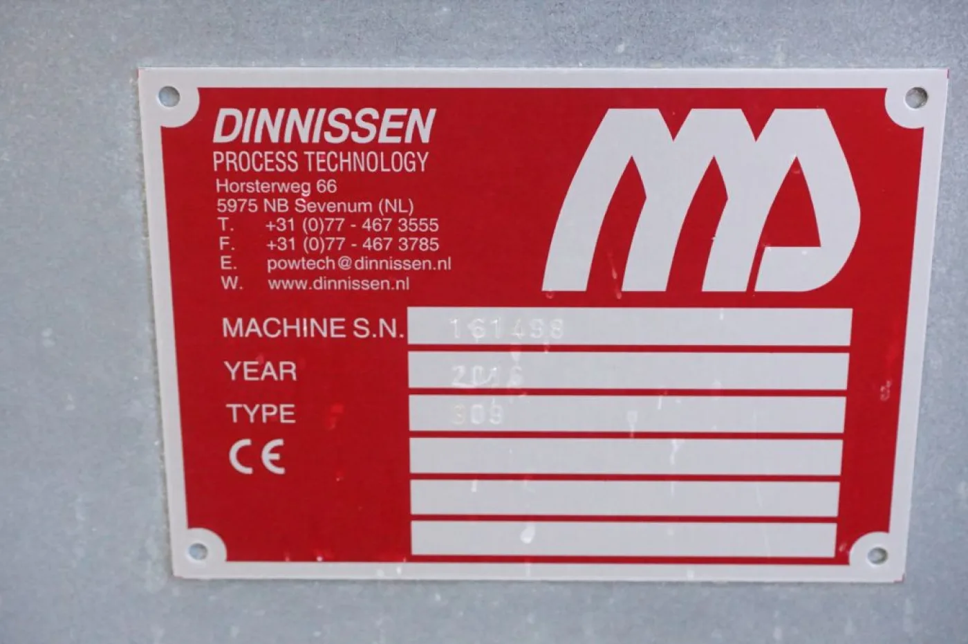Dinnissen Pegasus Vacuum coater EHEDG design - Paddle mixer - 4