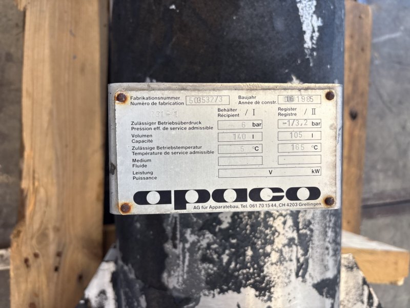 Apaco AG AW300-2600/20-98 (16 m²) - Shell and tube heat exchanger
