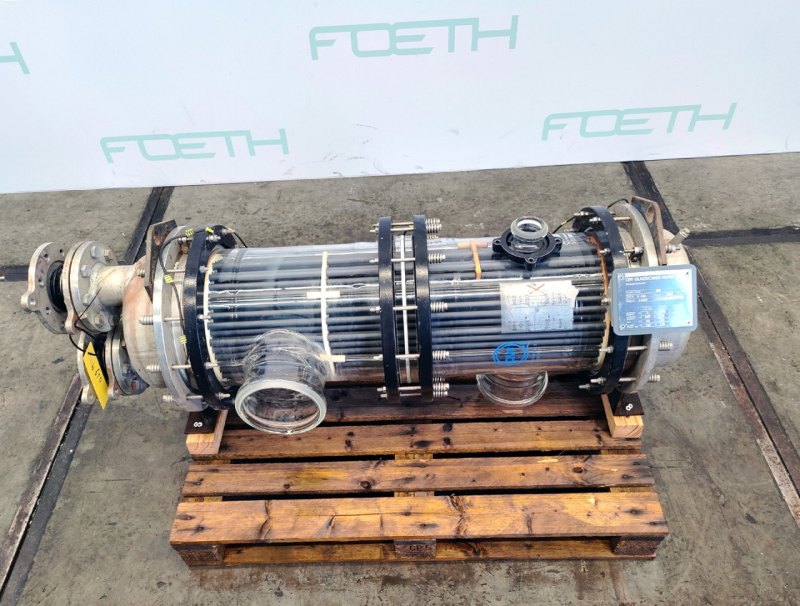 QVF Glasstechnik S-ROB45/300/SH/3SIC-4,5m² - Shell and tube heat exchanger