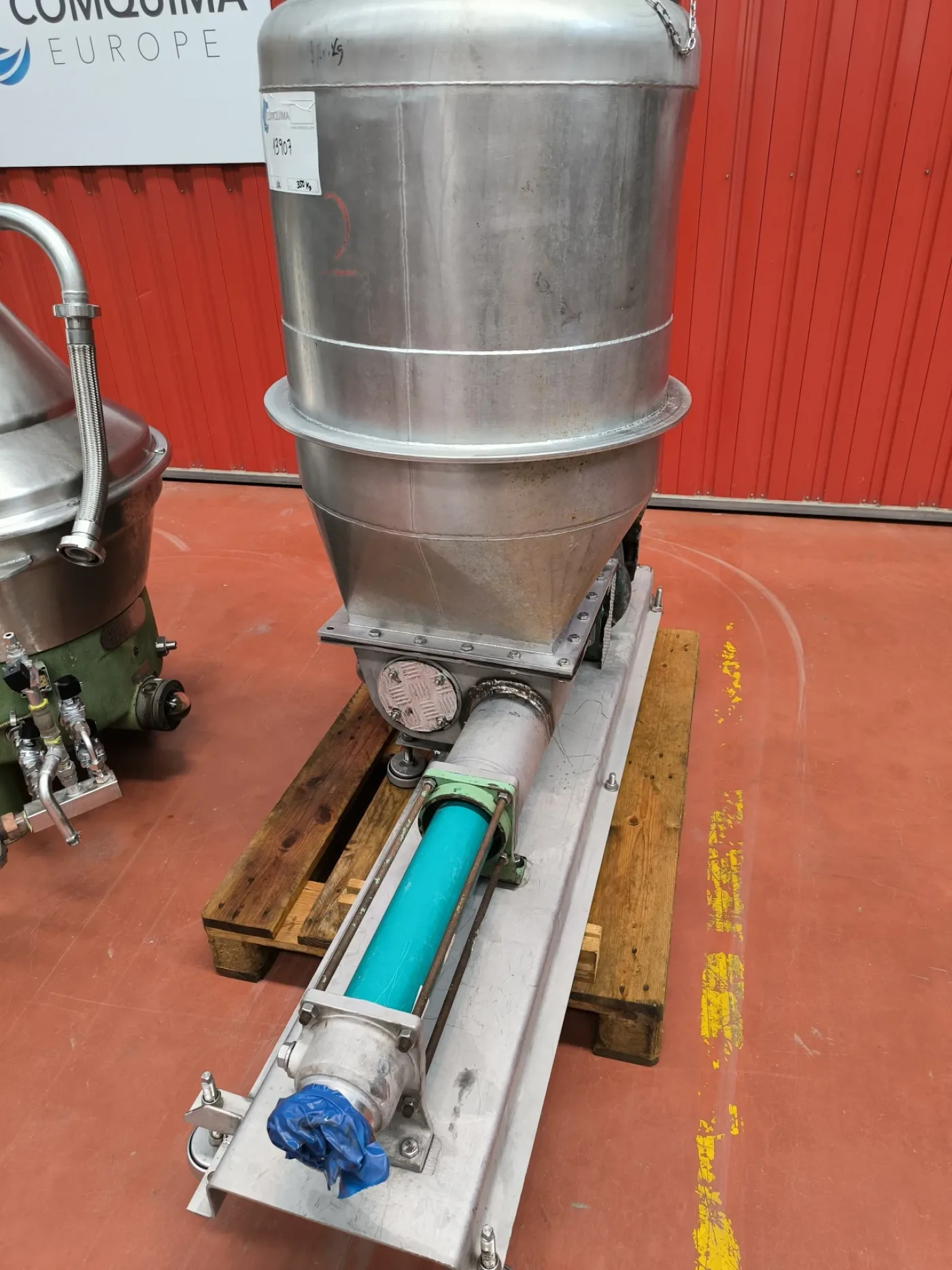 PLATE CENTRIFUGE WESTFALIA SC 35-36-177 WITH MONO PUMP - 5