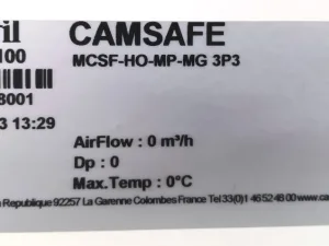 CONTENITORE PORTAFILTRO DI SICUREZZA – CAMFIL – MOD. CAMSAFE
