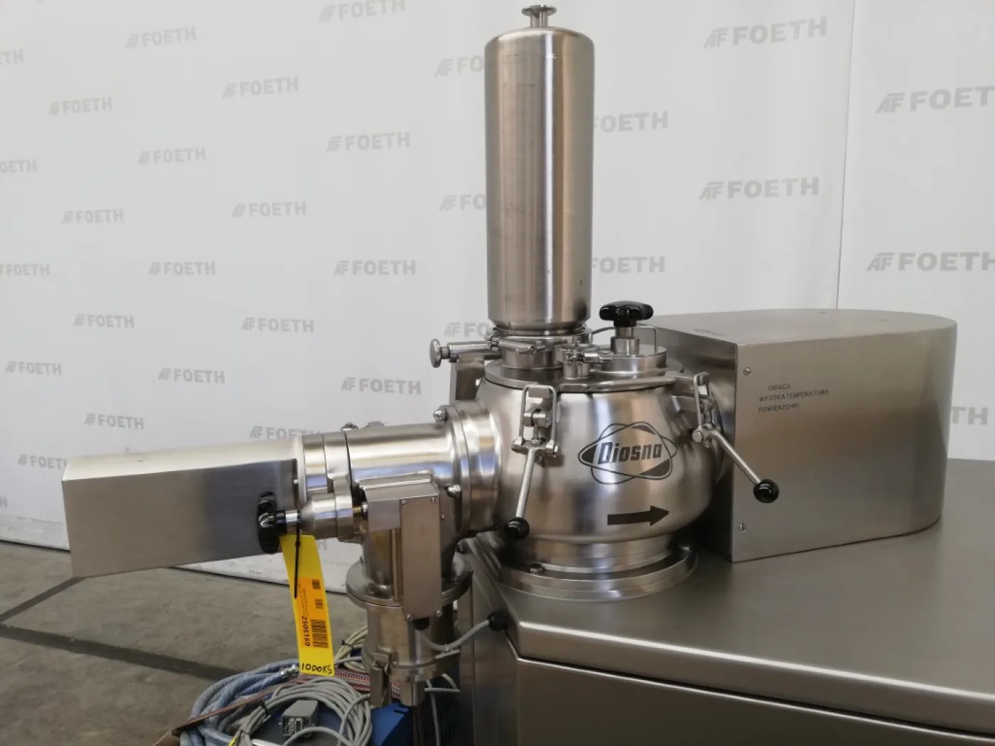 Diosna P/VAC- P10 Laboratory Processor - Universal mixer - 6