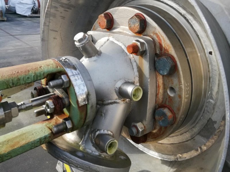 Alpha Nidau 10.000 l Anchor stirrer - Stainless Steel Reactor