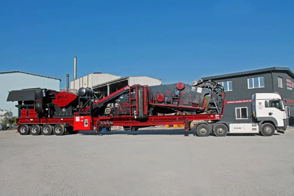 General 950 — Mobile Jaw + Impact Crushing & Screening Plant