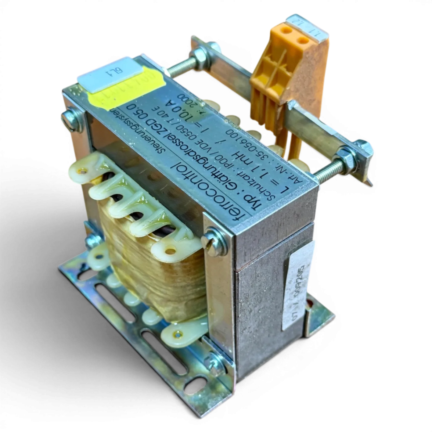 Ferrocontrol Glättungsdrossel ZGD 05.0 Art.-Nr. 35-056100 1,1 mH 10 A für Priess & Horstmann NC CNC Steuerung - 1