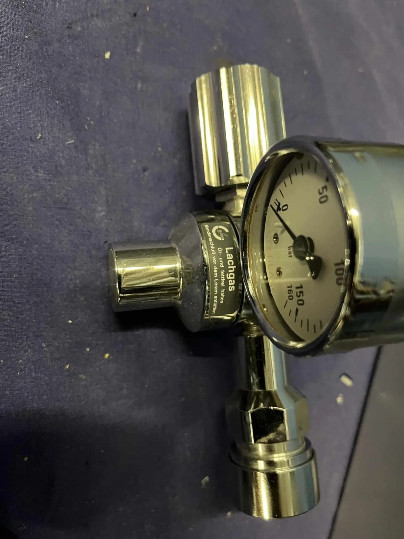 N2O Druckminderer /pressure reducer (Gebraucht, sehr gut) - 6