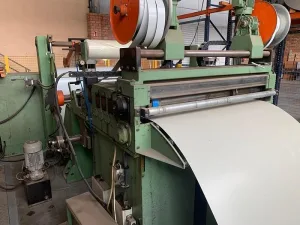 Linha de corte e prensa de chapa Gasparini CM 50