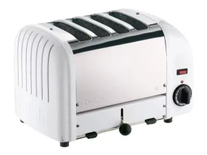 Dualit 2 x 2 Combi Vario 4 Slice Toaster White 42177 - islandcatering