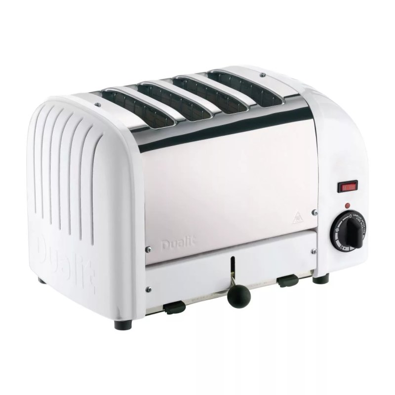 Dualit 2 x 2 Combi Vario 4 Slice Toaster White 42177 - islandcatering