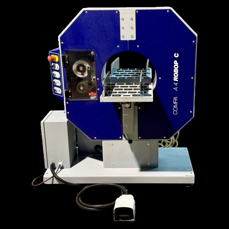 ROBOPAC COMPACTA 4 Horizontalwickler – Verpackungsmaschine für Langgut & Profile (gebraucht)