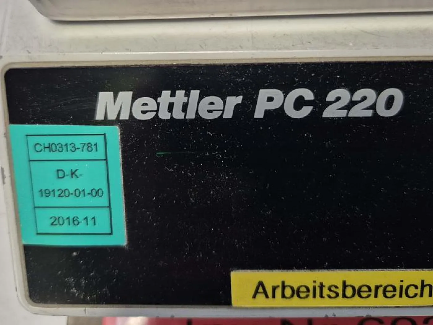 Mettler Waage - Typ PC220 - 6