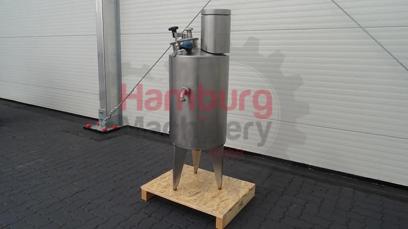 Small single jacketed tank with propellor agitator, 120 liter - 3