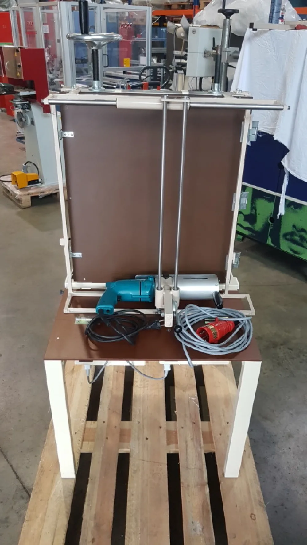 Block gluing machine Müro 5000/A3 WT with paper mill