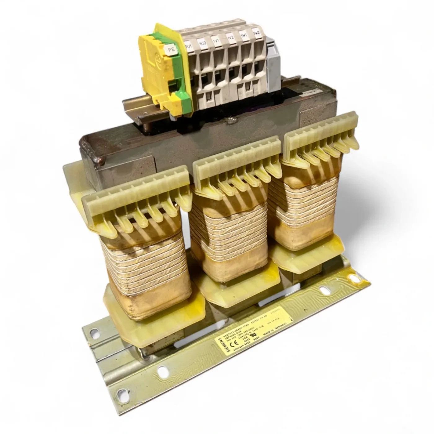 Siemens Netzdrossel 34 A 380–460 V 249 µH – Line Reactor | Drosselspule | 6SE7023-4ES87-1FE0 - 3
