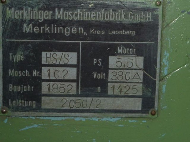 HS/S SCHARRINGHAUSEN 1952