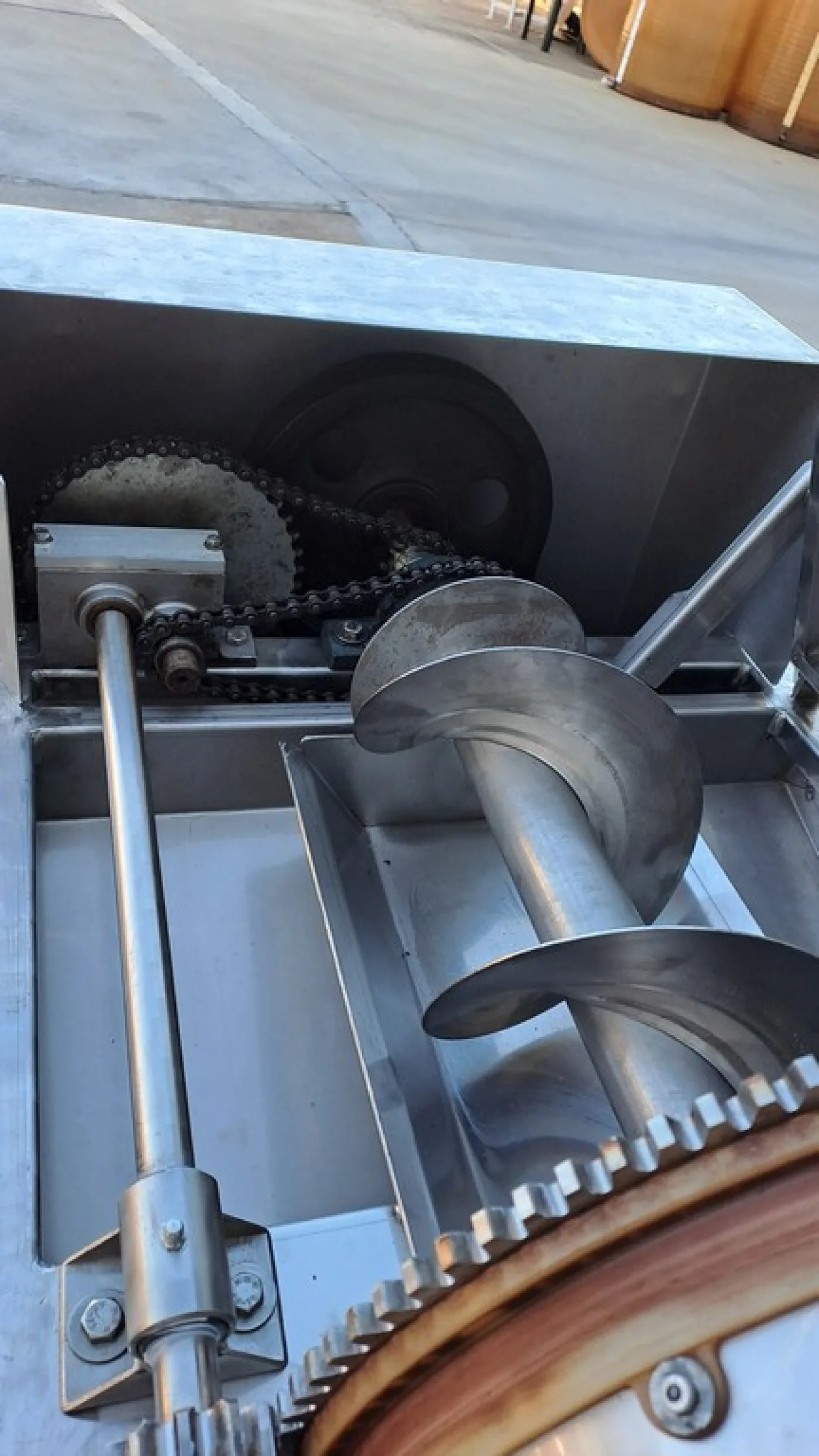 STAINLESS STEEL DESTEMMER ENOVENETA, SECOND-HAND MACHINE - 7