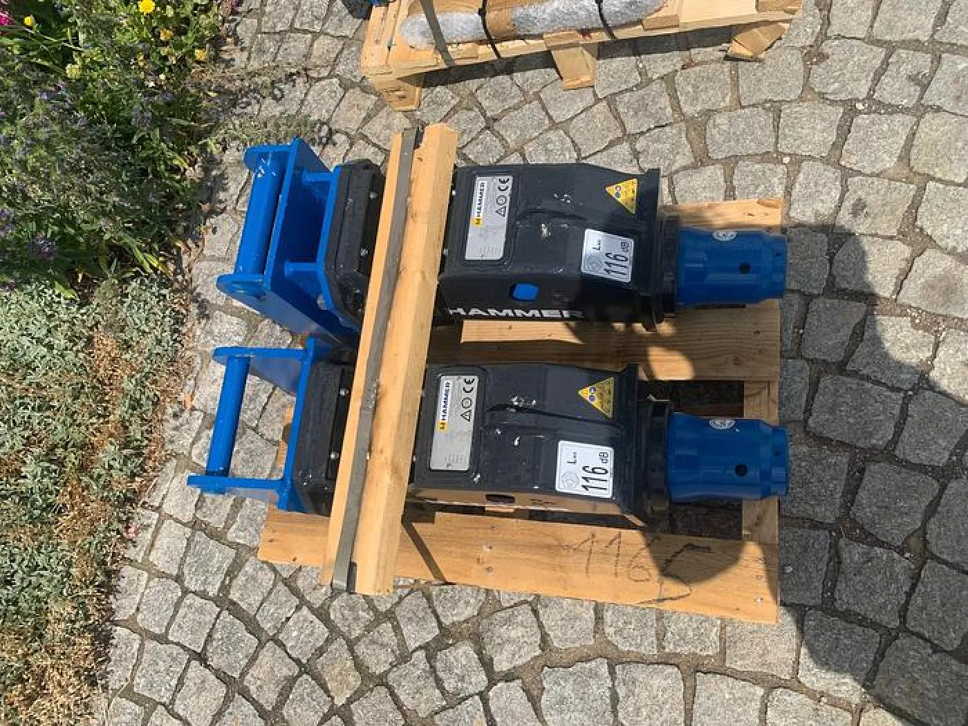 2022 Hammer SB70 Hydraulikhammer mit Lehnhoff MS01 Aufnahme - 2