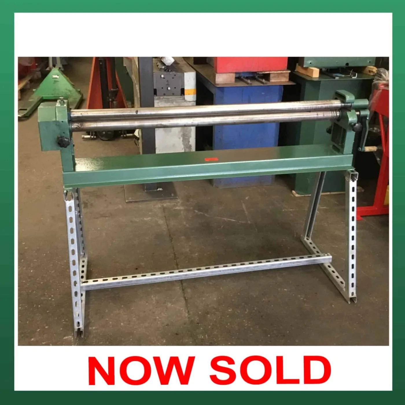 Manual Bending Rolls 1300mm - WNS - W. Neal Services Ltd - 1