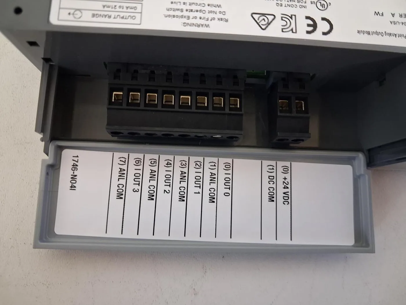 Allen-Bradley SLC 500 Analog Input Module 1746-NI16I - 8