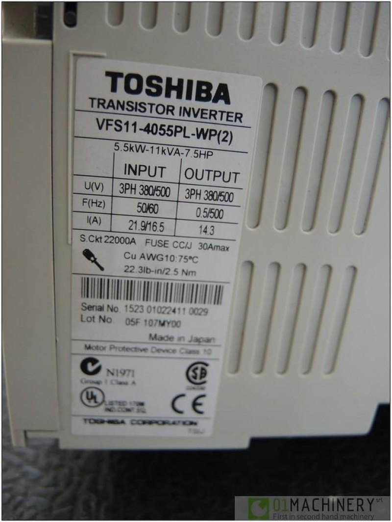 2005 TOSHIBA VFS11-4055PL-WP(2) AI2915