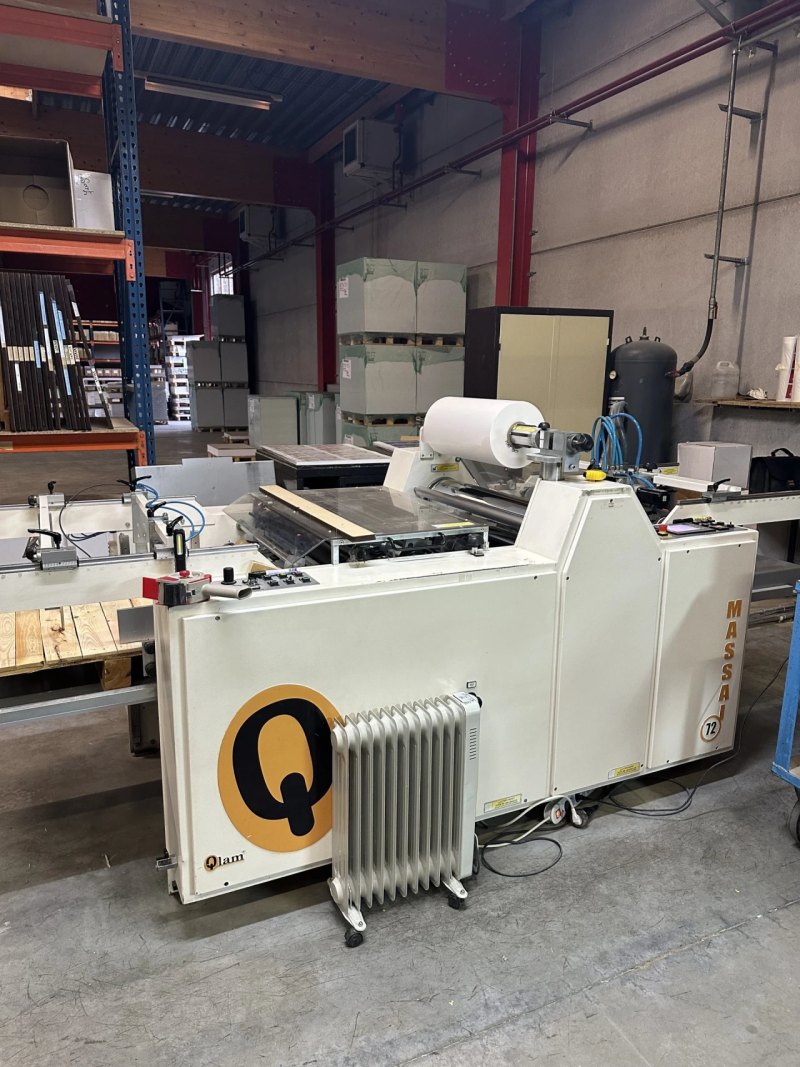 Qlam Massai 72 AP thermo laminating machine