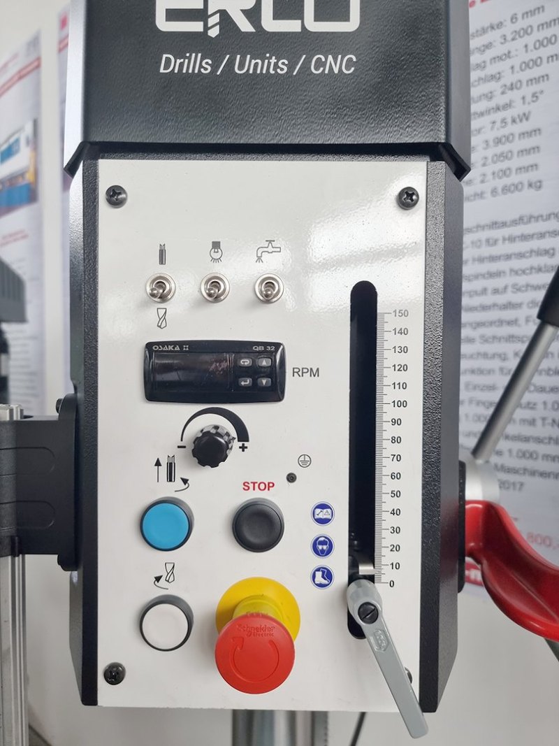 Säulenbohrmaschine Ständerbohrmaschine Erlo VP-35